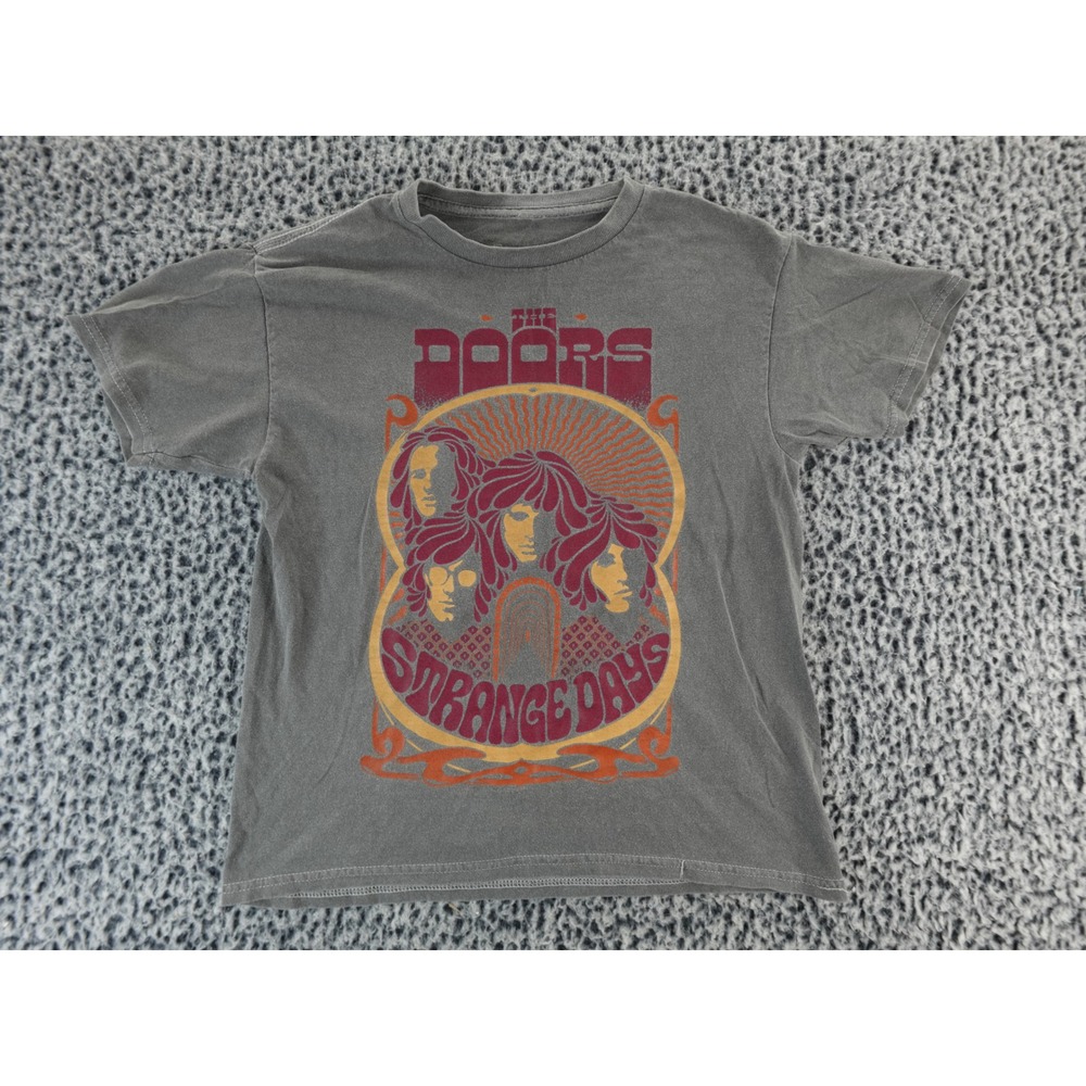 Kids The Doors Strange Days Graphic T Shirt Gray Size‎ M